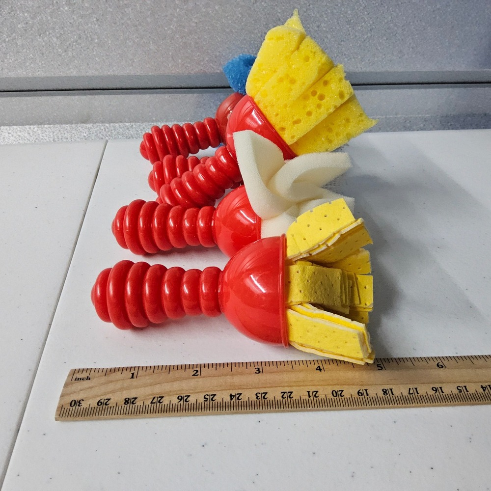 Lakeshore Paint Brush Set Kids Art Craft Painting Tool Assorted‎ Shapes 5 Pieces - Picture 8 of 8